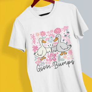 Koszulka z nadrukiem "Goose Boomps"