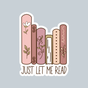 Naklejka pojedyncza Książkara (10005)