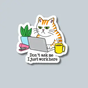 Naklejka pojedyncza Sarkastyczne (10021)