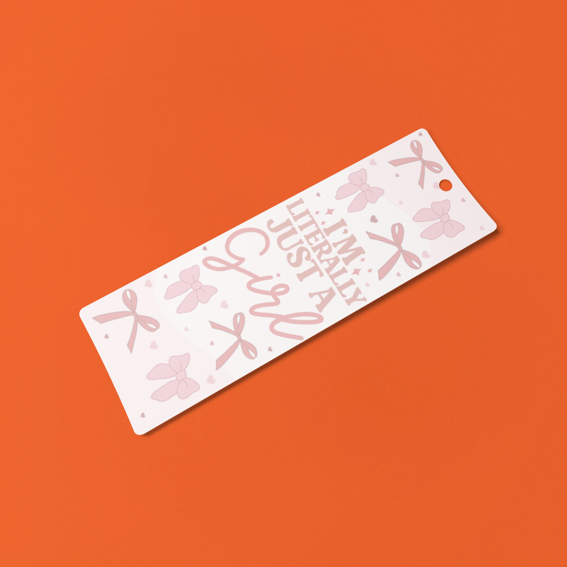 Zakładka do książki "Just a girl"