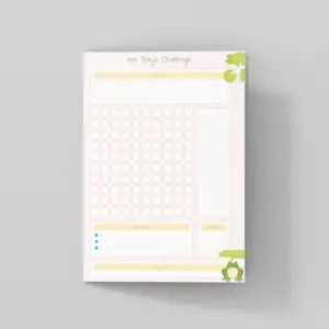 Wkład do organizera 100dniowe wyzwanie Rośliny (20003)