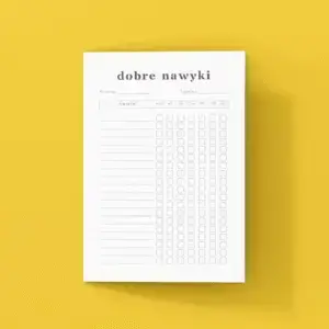 Wkład do organizera Dobre Nawyki Minimal (20004)
