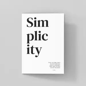 Strona tytułowa Minimal (50049)