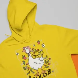 Bluza z kapturem z nadrukiem Gąska/Mama (10013)