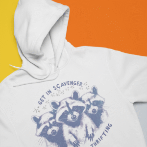 Bluza z kapturem z nadrukiem "Scavenger"