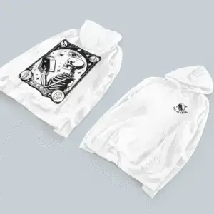 Bluza z kapturem z nadrukiem "The Reader"