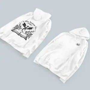 Bluza z kapturem z nadrukiem "In My Fantasy Era"