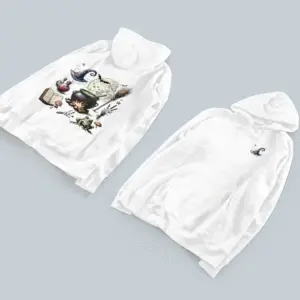 Bluza z kapturem z nadrukiem "Witch"