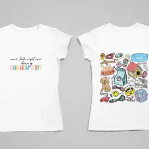 Koszulka z nadrukiem Psy