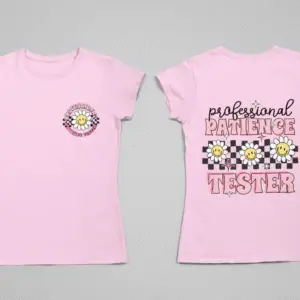 Koszulka z nadrukiem Patience