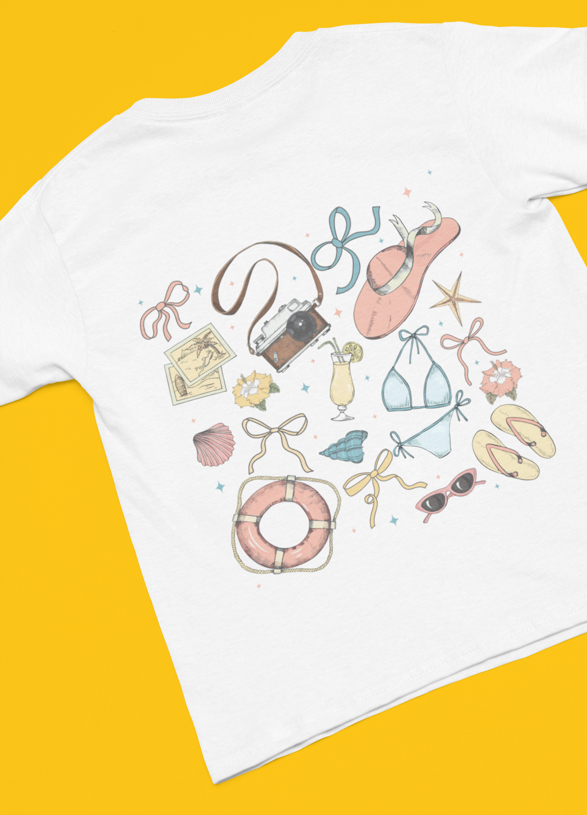 Koszulka z nadrukiem "Summer - Back"