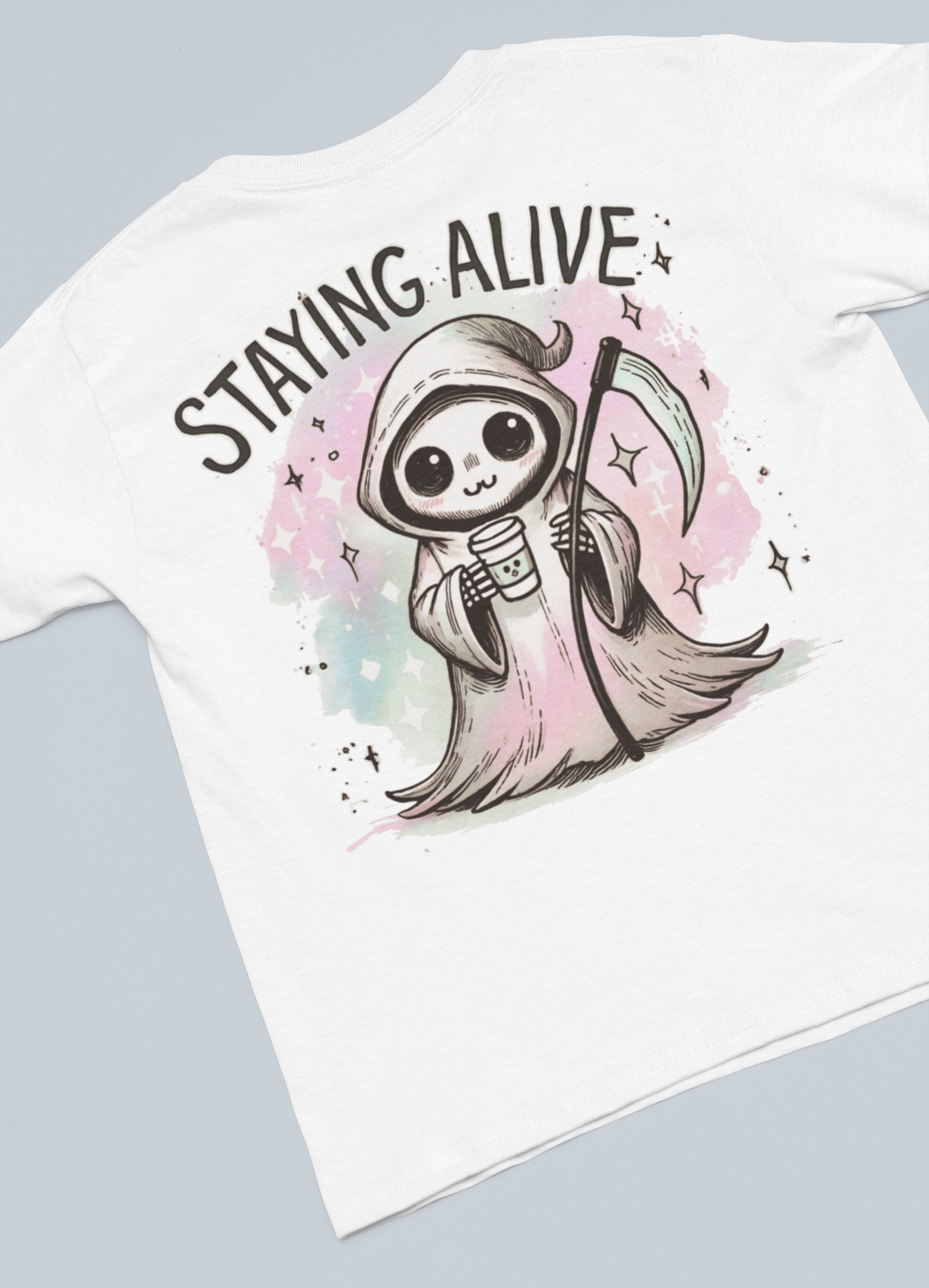 Koszulka z nadrukiem "Alive - Back"