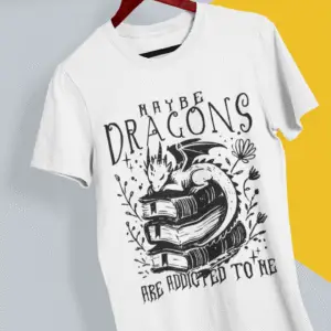 Koszulka z nadrukiem "Dragons"