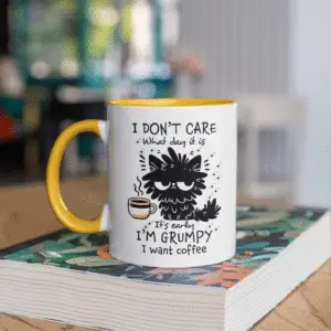 Kubek z nadrukiem "I'm Grumpy"