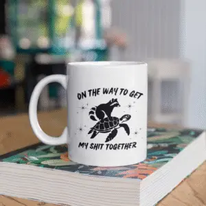 Kubek z nadrukiem "One the way"