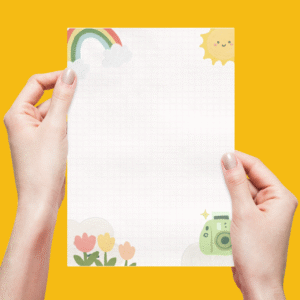 Notes z wyrywanymi kartkami A5 "Spring"