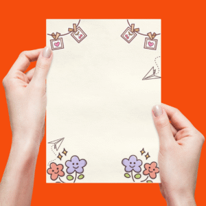 Notes z wyrywanymi kartkami A5 "Uroczy"