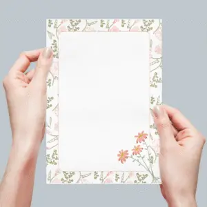 Notes z wyrywanymi kartkami A5 Rośliny (40004)