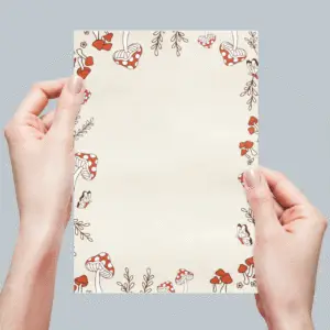 Notes z wyrywanymi kartkami A5 Rośliny (40010)