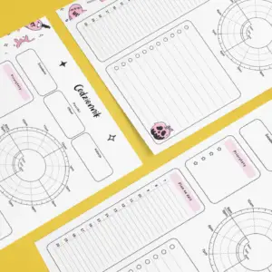 Planer dzienny na 1 stronie Halloween (90008)