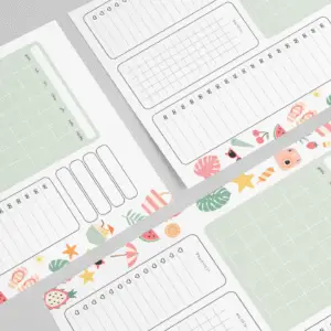 Planer miesięczny na 1 stronie Lato (70003)