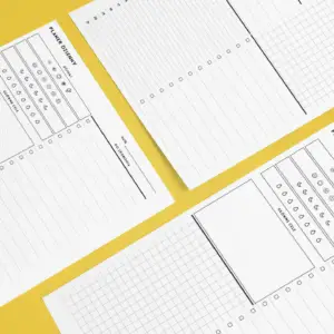 Planer dzienny na 1 stronie Minimal (90013)