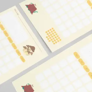 Planer miesięczny na 1 stronie Rośliny (70002)