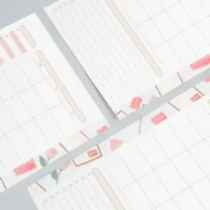 Planer tygodniowy na 2 stronach Walentynki (80007)