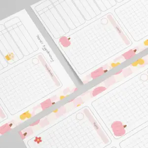 Planer tygodniowy na 2 stronach Jesień/Rośliny (80011)