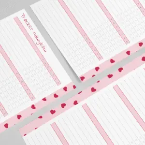 Wkład do organizera Tracker Nawyków Walentynki (20020)